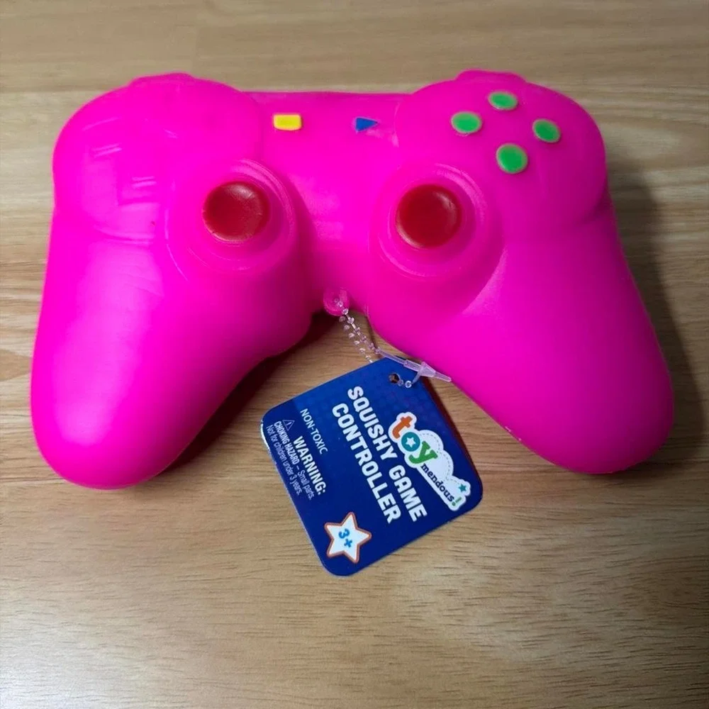 Sunny Days Large Squishy Game Controller in pink